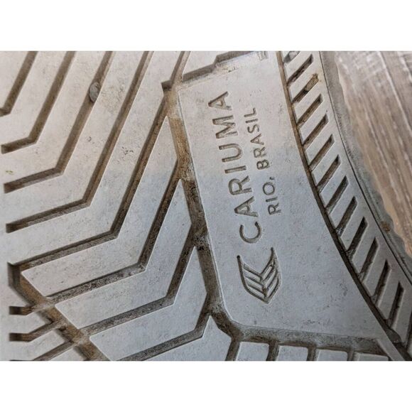 Cariuma Sneakers Unisex Wo 7/Mens 5.5 Black Canvas OCA Low Top Lace-Up Classic - Picture 5 of 9